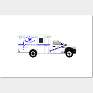 Ocean Reef Public Safety Ambulance Posters and Art